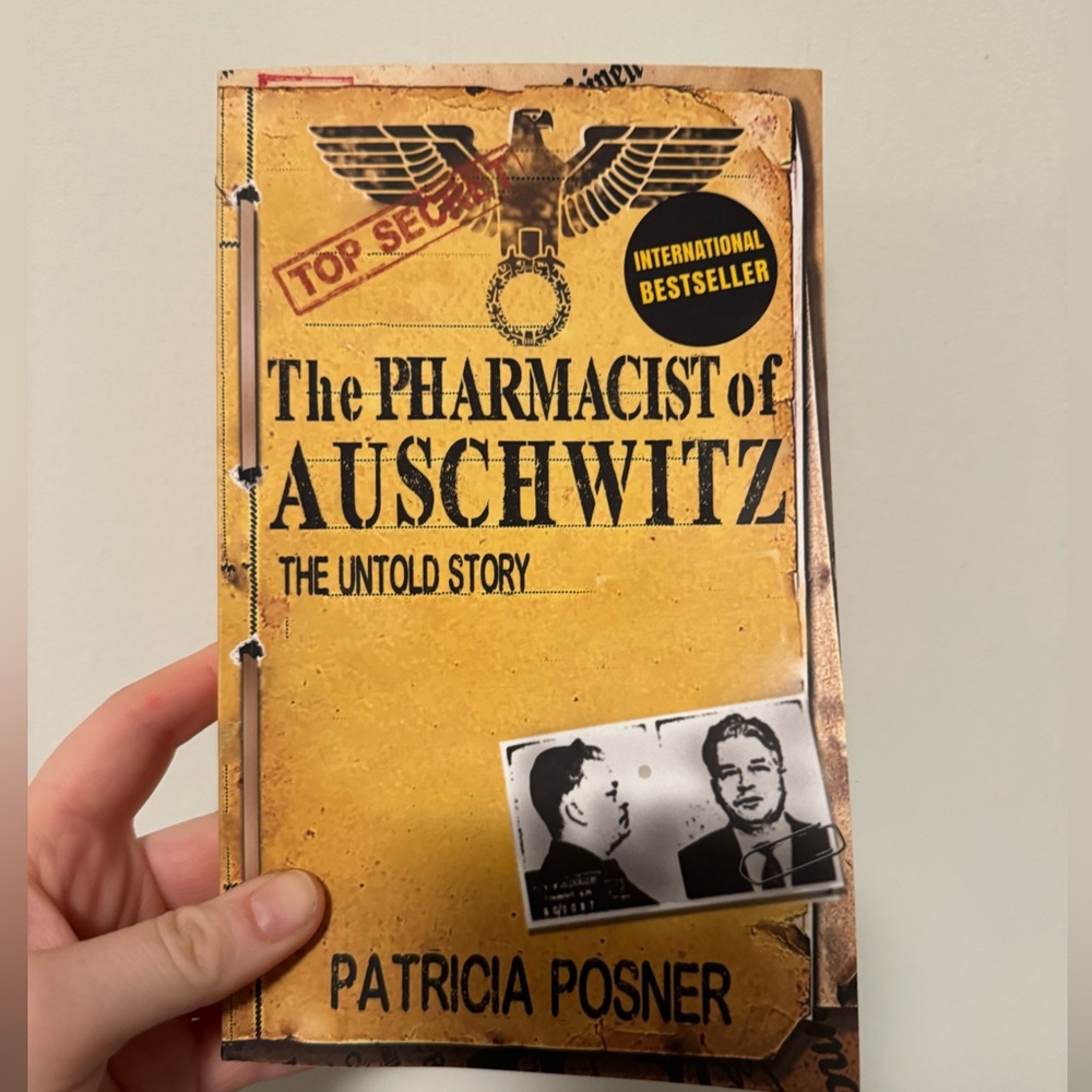 The Pharmacist of Aushwitz by Patricia Posner